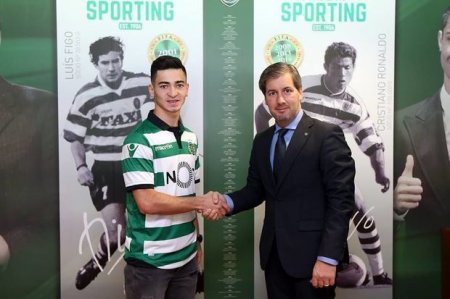 Azərbaycanlı futbolçu “Sportinq”də