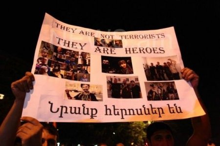 Yerevanda mitinq keçirilir