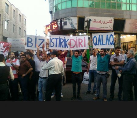 İranda azərbaycanlılar ayağa qalxdı