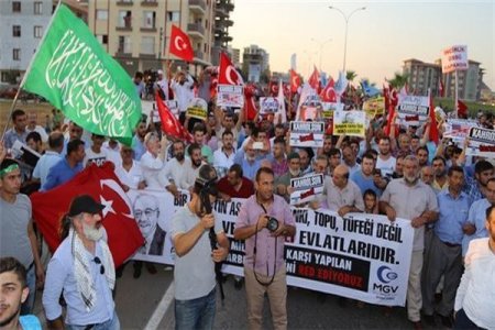 Türkiyədə NATO-nun aviabazası yanında etiraz aksiyası keçirilib
