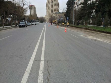 Neftçilər prospektində nəqliyyatın hərəkəti məhdudlaşdırılacaq