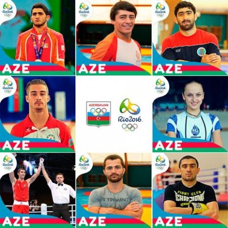 Olimpiya yığmamızın tam heyəti