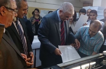 Referendum bülletenlərinin çapına başlanılıb
