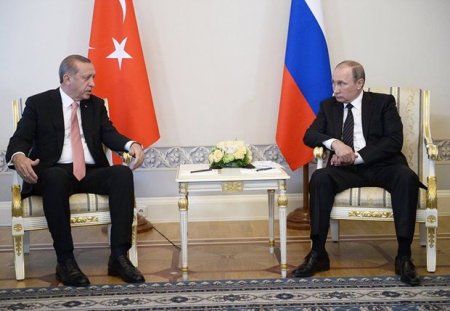 Putin və Ərdoğanın görüşündə maraqlı məqam