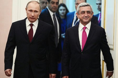 Bu gün Putin Sarkisyanla görüşəcək