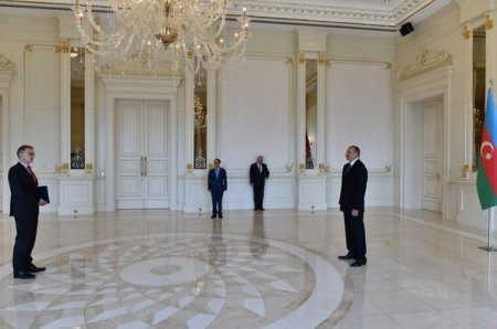 Prezident Almaniyanın yeni səfirini qəbul edib