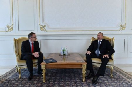 Prezident Almaniyanın yeni səfirini qəbul edib