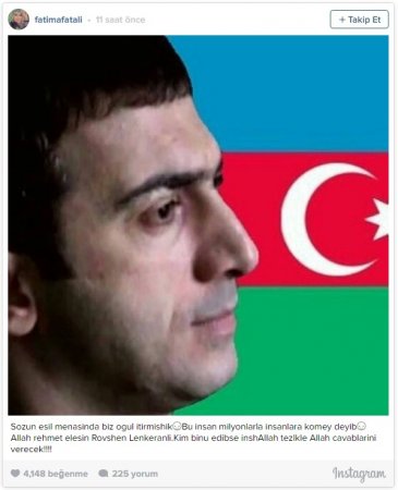 Məşhurlar Rövşən Lənkəranski haqqında yazdılar