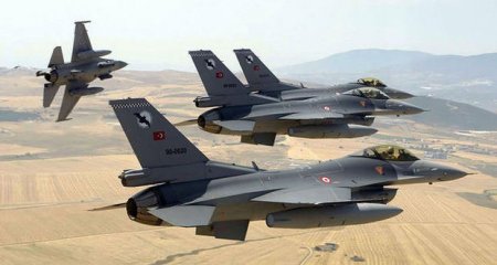 Türkiyə HHQ İraqın şimalını bombalayır