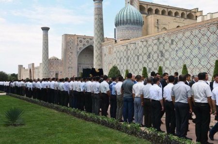 İslam Kərimovun dəfn mərasimi