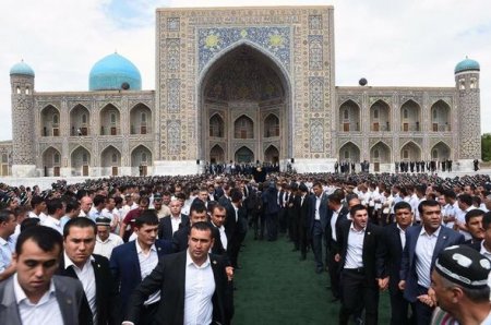 İslam Kərimovun dəfn mərasimi