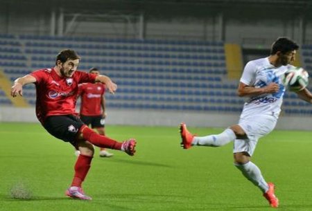 Azərbaycan yığmasının futbolçusundan ədəbsiz jest