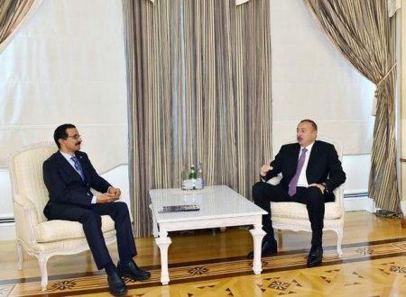 İlham Əliyev “DP World”ün sədrini qəbul edib