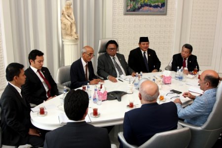 Əbülfəs Qarayev İndoneziyanın Xalq Konsultativ Konqresinin sədr müavini qəbul edib