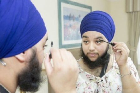 Britaniyalı saqqallı qadın Ginnesin Rekordlar kitabına düşdü