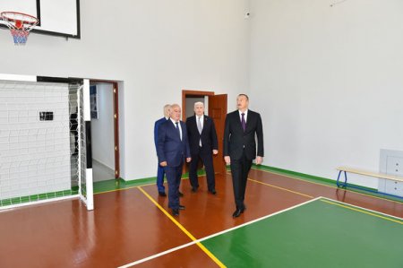 İlham Əliyev paytaxt məktəblərində