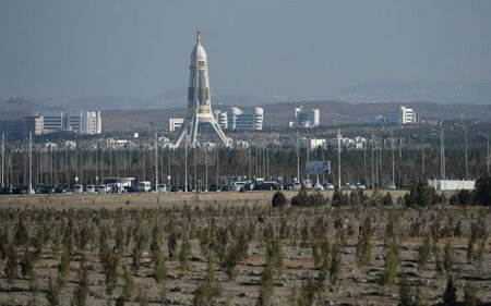 Aşqabadın yeni aeroportu Ginnesin rekordlar kitabına düşdü