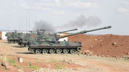 Türkiyə Silahlı Qüvvələri 67 İŞİD hədəfinə zərbələr endirib
