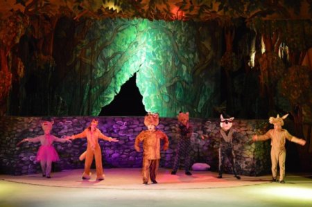 Gənc Tamaşaçılar Teatrı 89-сu mövsümünü “Tülkü tülkü tünbəki” tamaşası ilə açıb