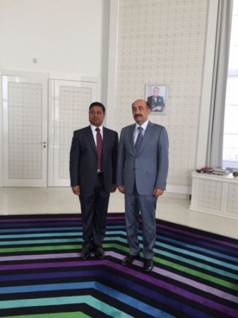 Mədəniyyət və turizm naziri Əbülfəs Qarayev Hindistan Respublikasının Azərbaycan Respublikasındakı səfirini qəbul etdi