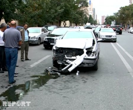 Bakıda piyada yol qəzasına səbəb olub