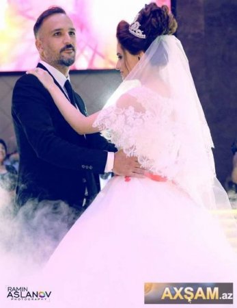 Aparıcı Azərin toyundan FOTOLAR