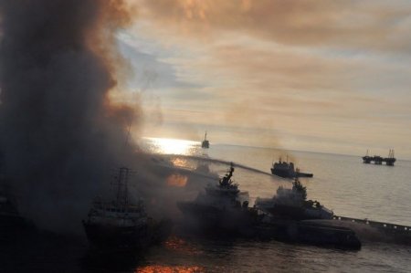 “Günəşli” yatağında baş vermiş yanğın söndürülüb