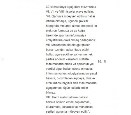 Ümumxalq səsverməsinin nəticələri açıqlandı