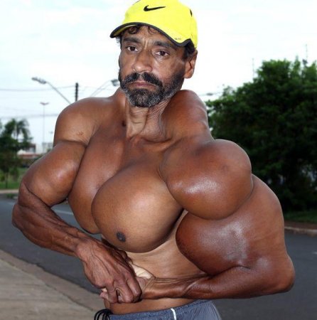 "Hulk"a bənzəmək üçün özünü bu günə saldı