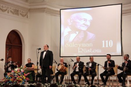Xalq Şairi Süleyman Rüstəmin 110 illiyinə həsr olunan yubiley tədbiri keçirilib