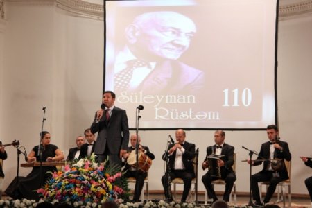 Xalq Şairi Süleyman Rüstəmin 110 illiyinə həsr olunan yubiley tədbiri keçirilib