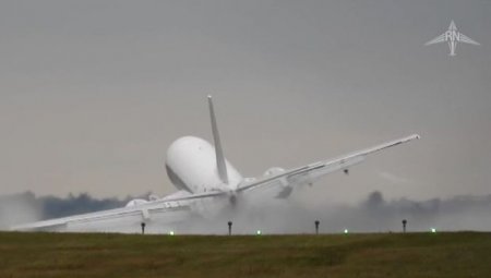 Güclü külək pilotlara çətin anlar yaşatdı