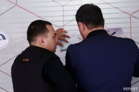 “Bank Standard”ın qarşısında izdiham yaranıb