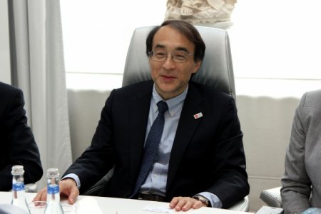 Mədəniyyət və turizm naziri Əbülfəs Qarayev Yaponiya turizm sənayesinin nümayəndələrini qəbul edib