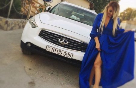 Məşhur qətldəki maşının nömrəsi satışa çıxarıldı