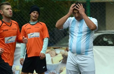 Moldova və Azərbaycan jurnalistləri arasında futbol matçı keçirilib