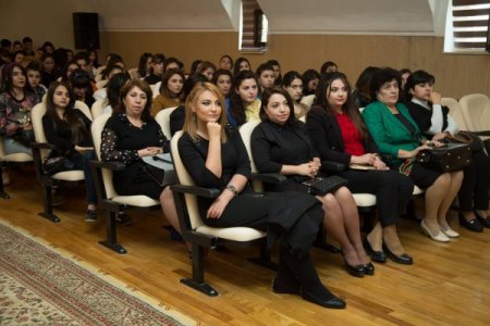 "Xalçaçılıq sənətini yaşat və təbliğ et" adlı layihə çərçivəsində gənclərlə növbəti görüş keçirildi