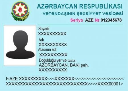 Azərbaycanda şəxsiyyət vəsiqələrində