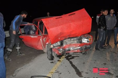 Sabirabadda ölümlə nəticələnən ağır yol qəzası baş verib