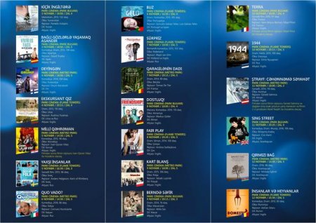 Yeddinci Avropa Film Festivalı Bakıda keçiriləcək