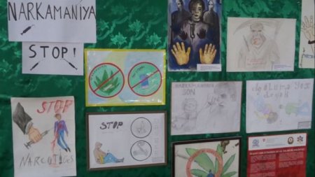 Xəzər rayonunda narkomaniyaya qarşı tədbir keçirilib