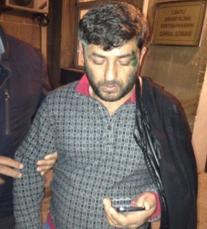 Bakıda yol polisləri sürücünü döydü Bakıda yol polisləri sürücünü döydü