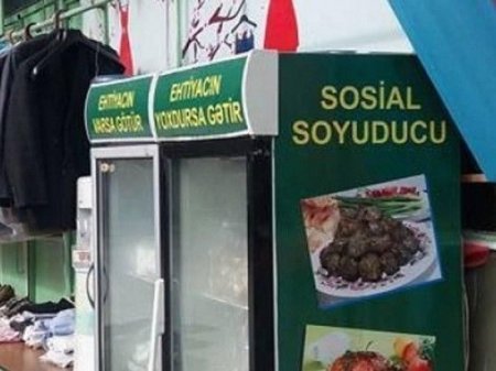 Bakıda sosial soyuducular aksiyası start götürüb