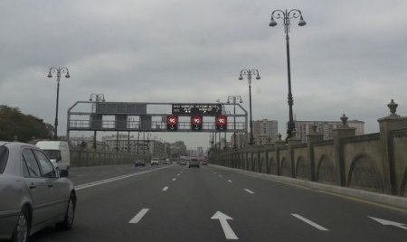 Diqqət: Bu yolda sürət həddi dəyişdirildi