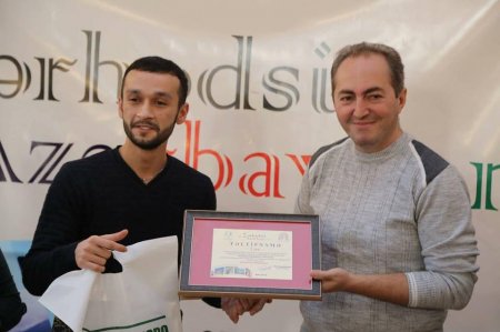 "Sərhədsiz Azərbaycan"-lılar mükafatlandırıldı