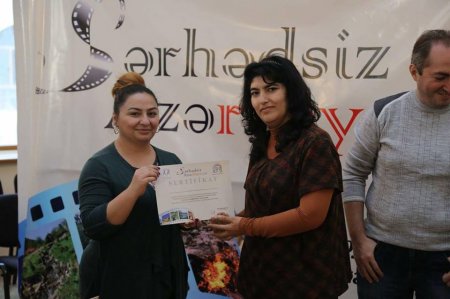 "Sərhədsiz Azərbaycan"-lılar mükafatlandırıldı