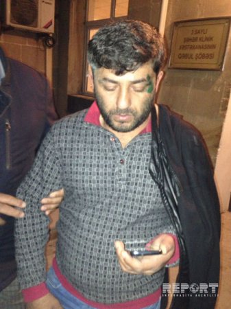 Bakıda yol polisləri sürücünü döyüb
