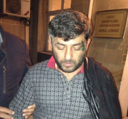 Bakıda yol polisləri sürücünü döyüb