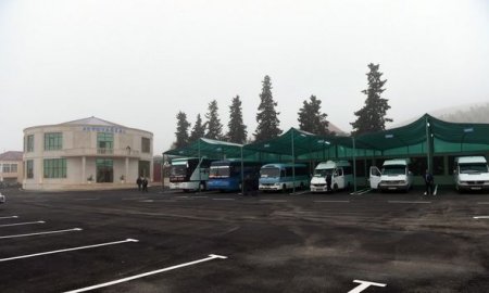 Azərbaycanda yeni avtovağzal kompleksi istifadəyə verildi