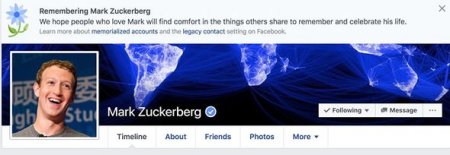 Facebook səhvən istifadəçilərinin ölümü barədə məlumat yaydı